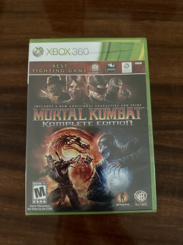 Videojuego Mortal Kombat Komplete Edition Xbox 360 Sellado (Usado)