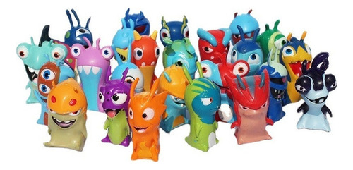 24pcs Slugterra Acción Figura Modelo Juguete Niños Regalo