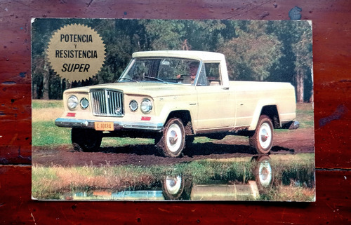 Folleto Jeep Ika Gladiator Retro Vintage 