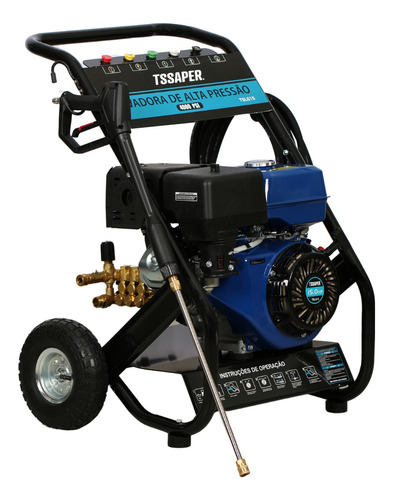 Lavadora De Alta Pressão A Gasolina Com Rodas 15cv 4000 Psi