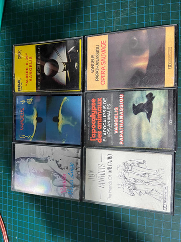 Lote 11 Cassettes Vangelis Nacionales Impecables