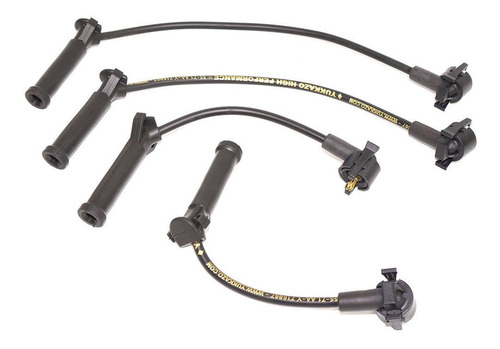 Set Cables Para Bujías Yukkazo Ford Fiesta 4cil 1.25 95-98