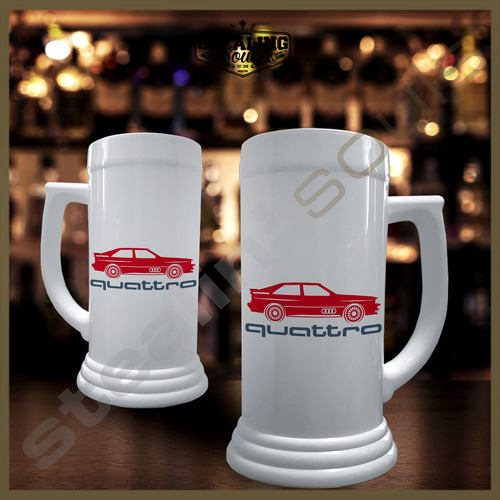 Chopp Plastico Cerveza | Audi #042 | Quattro Sport S R Line