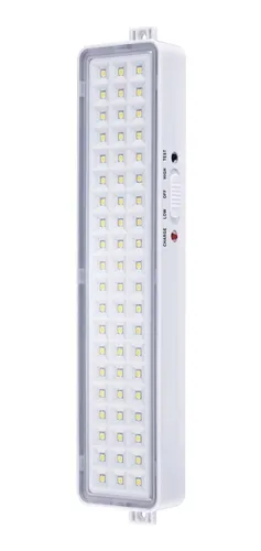 Luz De Emergencia 60 Leds 4w Recargable A 220v 2 Potencias