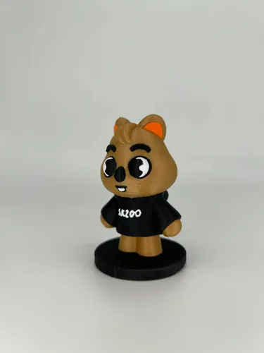 Han Quokka - Kpop Skzoo Stray Kids Miniatura Han 7cm X 4cm