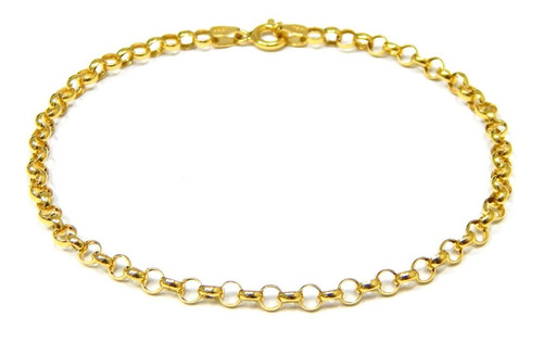 Pulseira Feminina Portuguesa Em Ouro 18k 