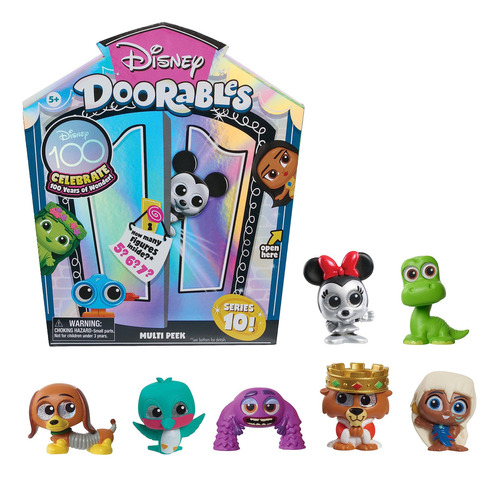 Disney Doorables Multi Peek Series 10 Figuras Métricas Col