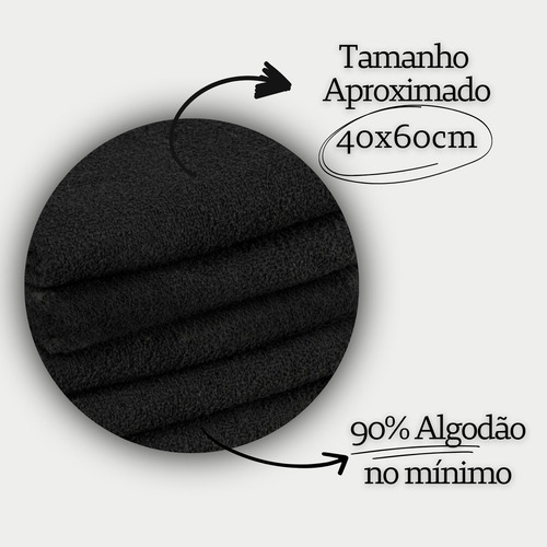 Kit De 10 Toallas Faciales Clásicas Para Salón De Belleza Wh
