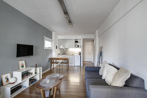 Alquiler Departamento Monoambiente Amoblado Amplio Con Balcón Y Amenities Palermo