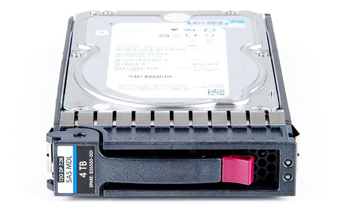 Disco Duro Hp 4tb 12g 7,2k 3,5  Sas -826074-b21 / 826550-001 (Reacondicionado)