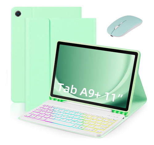 Funda Con Teclado Y Ratón: Transforma La Tableta En Una Comp