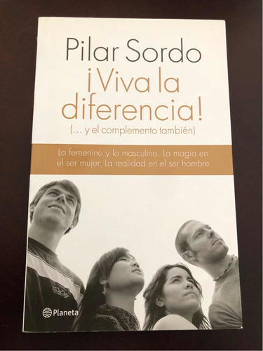 Libro ¡viva La Diferencia! - Pilar Sordo - Excelente Estado