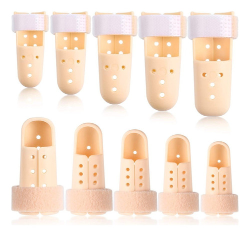 10 Piezas Mazo For Ferula Protector Finger Support For Dedos