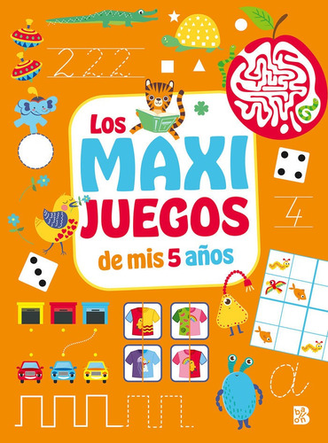 Libro Los Maxi Juegos De Mis 5 Aã¿os - Ballon