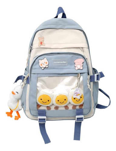 Hacodan Mochila Kawaii Ita Bag Lovely Pin Bag Estética Japon