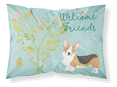 Tesoros De Caroline Bienvenida Amigos Pembroke Galés Corgi T