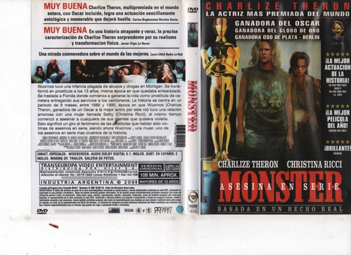 Monster Asesina En Serie (2003) - Dvd Original - Mcbmi