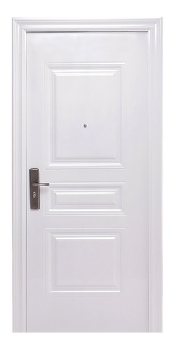 Puerta De Seguridad Xe Classic Apertura Izq Acero 100% Bl Color Blanco