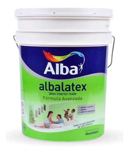 Albalatex Latex Interior Mate Bco 20l Alba Antihongo Pintumm