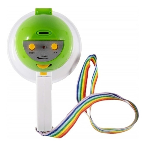 Imagem 3 de 5 de Mini Megafone Portatil Com Ajuste E Sirene Luxo Profissional