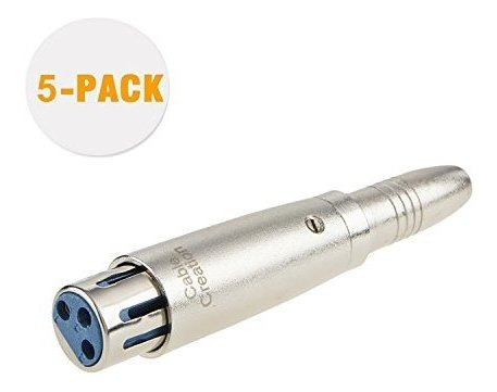 Accesorio Audio Video Adaptador Xlr 3 Pin Dama 0.250