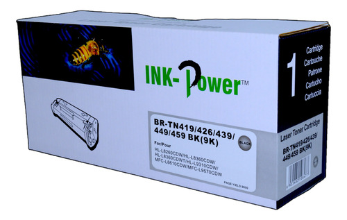 Toner Tn-419 Negro / Tn-416 / Tn-411 Alternativo Ink-power