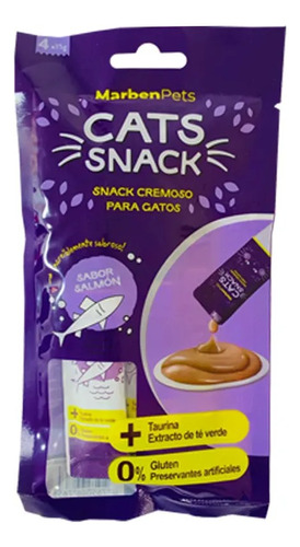 Cats Snack Tubito Cremoso Sabores Surtidos 