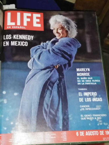 Imagen 6 de 10 de 25 Revistas Life Empastadas En Dos Tomos Año 1962