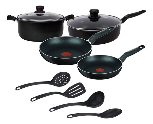 Batería De Cocina 10 Piezas Vital, Tefal, 391200bat24