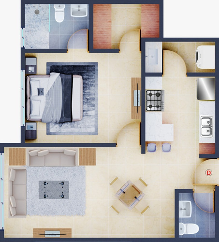 Proyecto De Apartamentos En Naco Iii | 1 Y 2 Habitaciones | 1 Y 2 Parqueos | Financiamiento Disponible