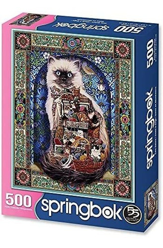 Springboks 500 Piece Puzzle Cats Galore - Fabricado En Ee. U