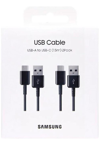 Cable Usb Tipo C Pack De 2 Original Samsung, Macrotec