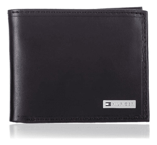 Tommy Hilfiger - Billetera Para Hombre Bifold (negro)