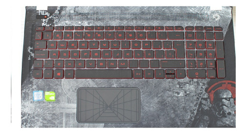 Tapa Teclado Hp Edicion Especial Star Wars 15-an