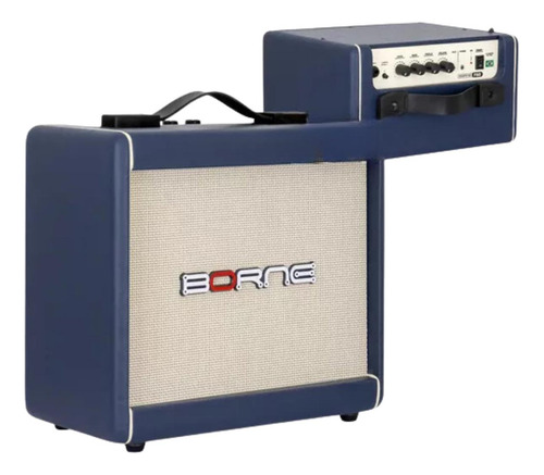 Amplificador Cubo Para Guitarra 15w Borne F60 Azul 110/220v