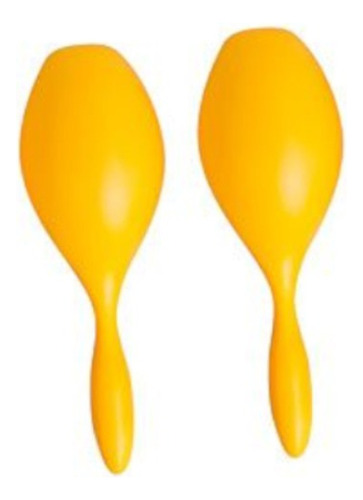 Par De Maracas Plástico 20 Cm De Altura Infantiles