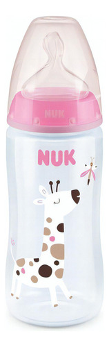 Nuk Mamadera Fc + Con Ct (6-18m) 300ml Jirafa