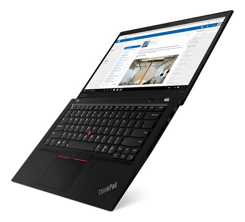 Notebook Lenovo Thinkpad T490s I5 16gb 256gb 14'' W10 Pro Color Negro
