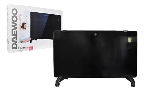 Convector Daewoo 2000w - Queoferta.uy Negro