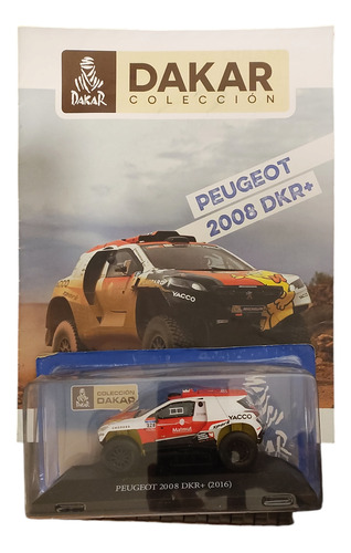 Colección Dakar Peugeot 2008 Dkr 2016 Y Revista 