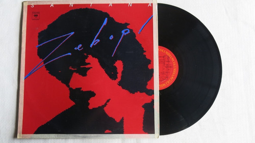Vinyl Vinilo Lp Acetato Santana Zebop Rock