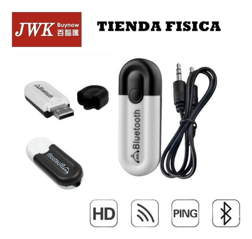 Receptor Usb Bluetooth 4.0 Para Auto Hjx 001 Music Audio Jwk