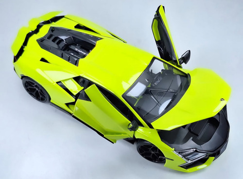 2025 - 1/18 Lamborghini Revuelto Hybrid Colección Metal Lemon Green