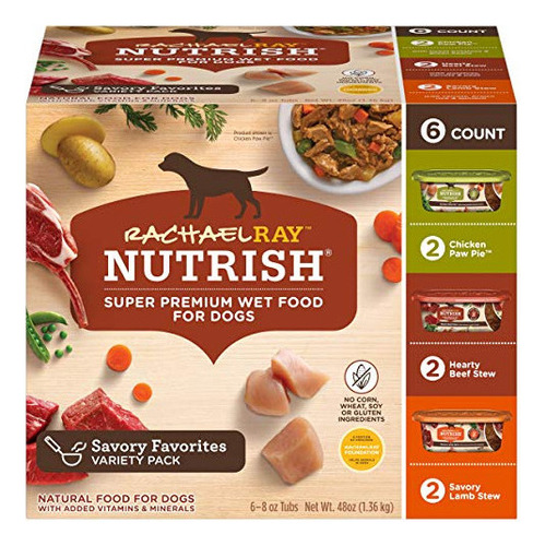 Rachael Ray Nutrish Premium Comida Húmeda Natural Para Perr