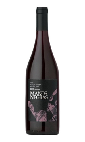 Vino Tinto Manos Negras Pinot Noir Red Soil Select 750 Ml 