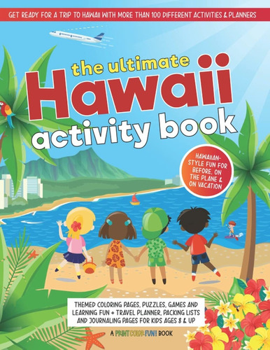 El Último Libro De Actividades De Hawái: Juegos Temá...