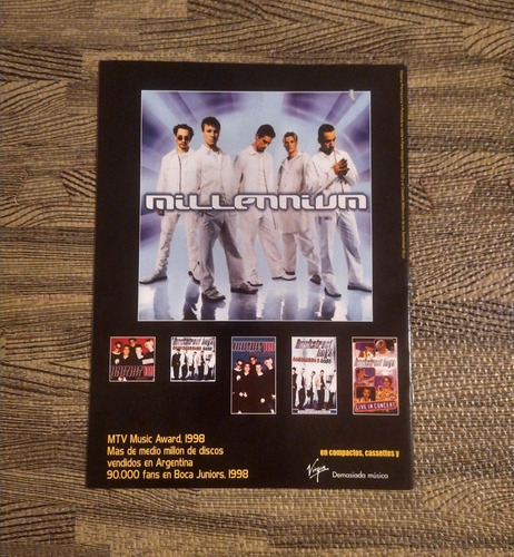 Revista Backstreet Boys Millennium (Usado)