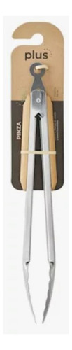 Pinza Mango De Acacia Multiuso De 30cm Blanco