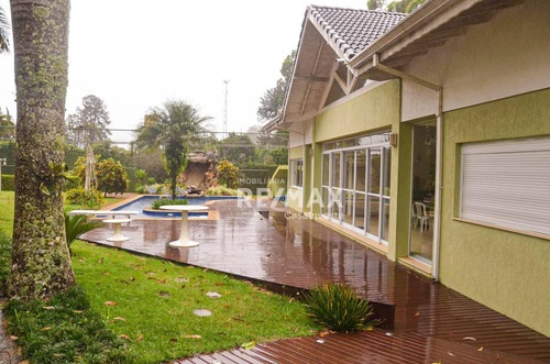 Casa Com 5 Dormitórios À Venda, 837 M² Por R$ 2.450.000,00 - Haras Bela Vista - Vargem Grande Paulista/sp - Ca0522