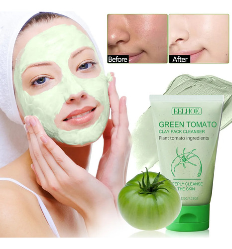 La Mascarilla Facial R Green Tomato Limpia Y Repara Profunda